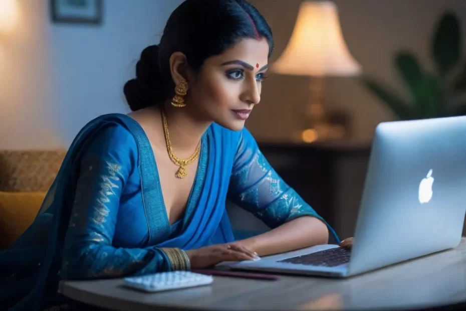 A digital marketer writing professional email for her client